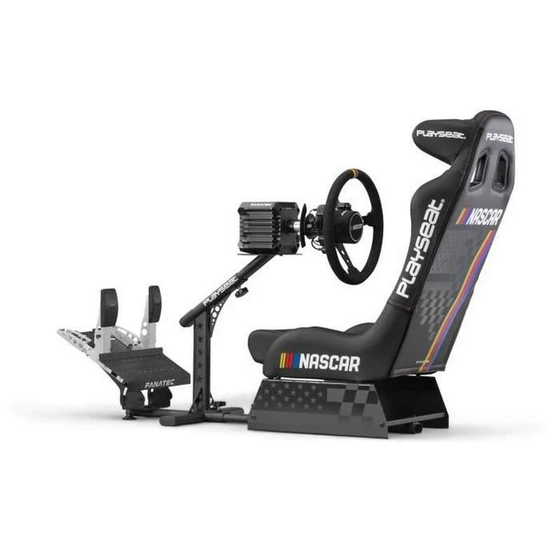 Sedia da gaming Playseat Pro Evolution - Edizione NASCAR Nera