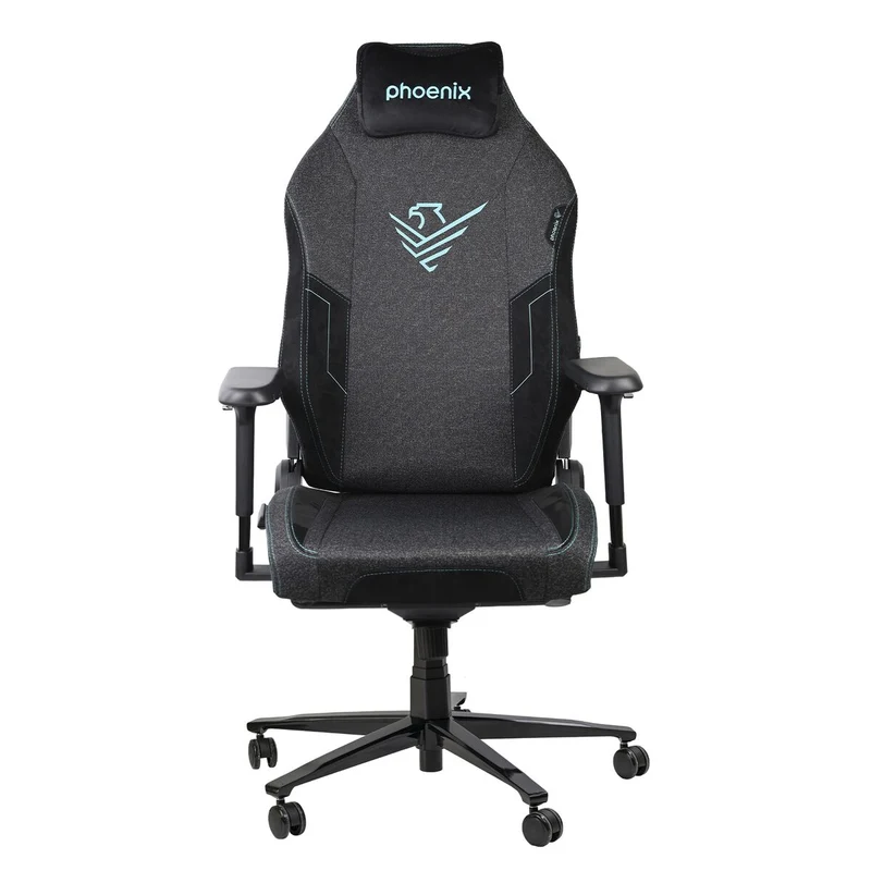 Sedia da gioco Phoenix MONARCH Nera