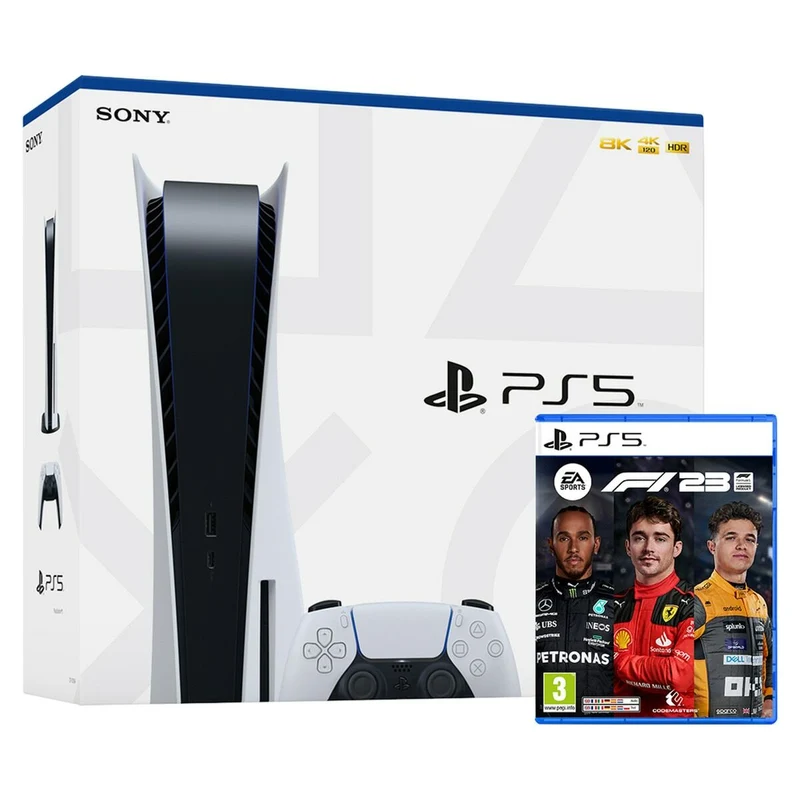 Console Sony PS5 STAND C+ F1 2023 SSD da 825 GB