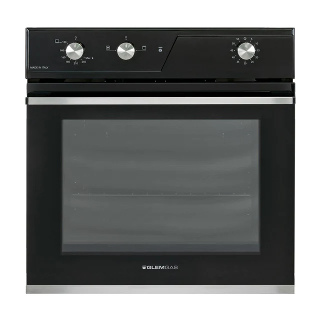 Glem Gas GFRF21BK Forno a Incasso Combinato Gas Elettrico 69L