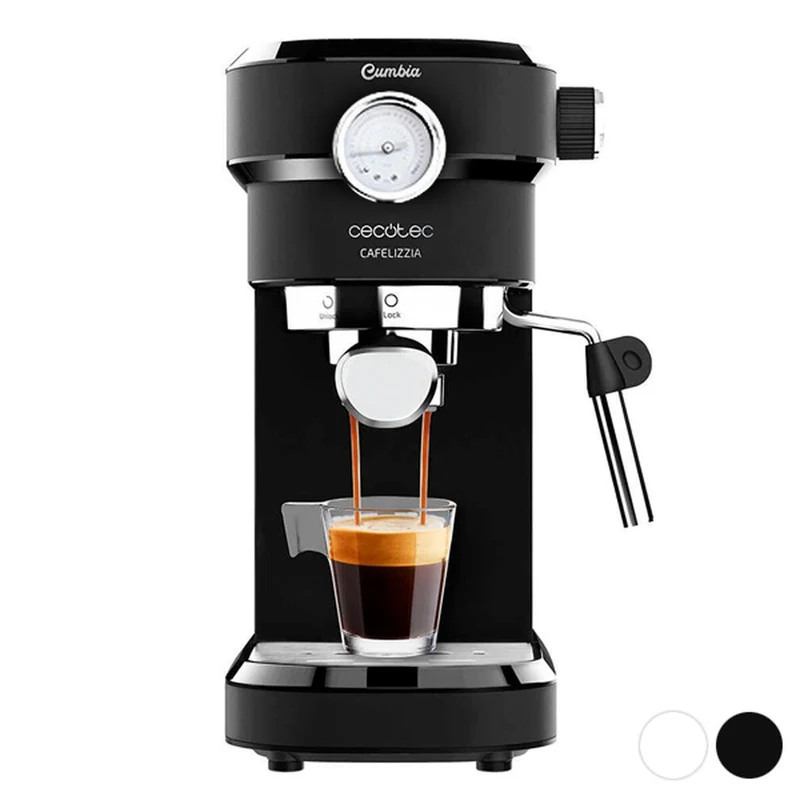 Macchina da caffè espresso manuale Cecotec Cafelizzia 790 Black Pro 1,2 L 20 bar 1350W 1,2 L
