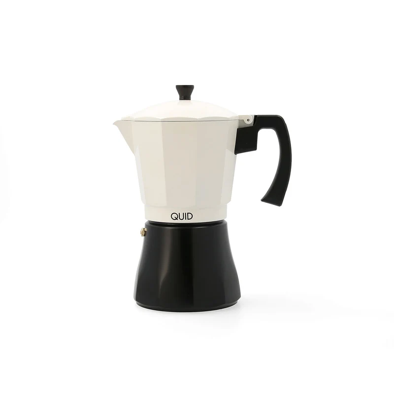 Caffettiera Italiana Quid Cocco Alluminio 12 Tazze