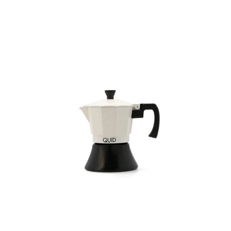 Caffettiera Italiana Quid Cocco Alluminio 3 Tazze