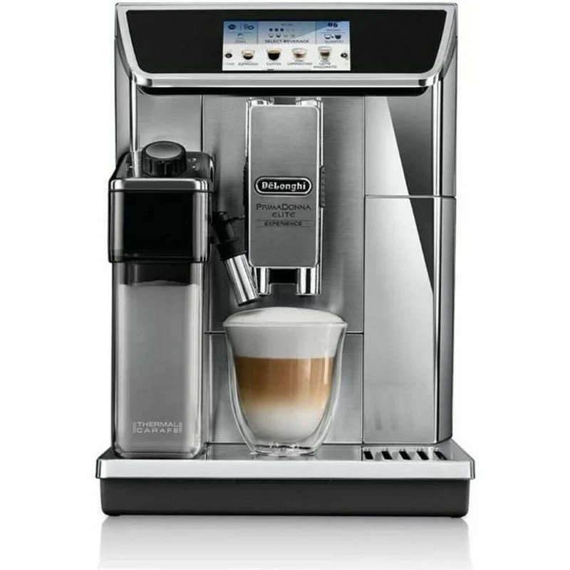 Caffettiera superautomatica DeLonghi ECAM650.85.MS 1450 W Grigia 1 L