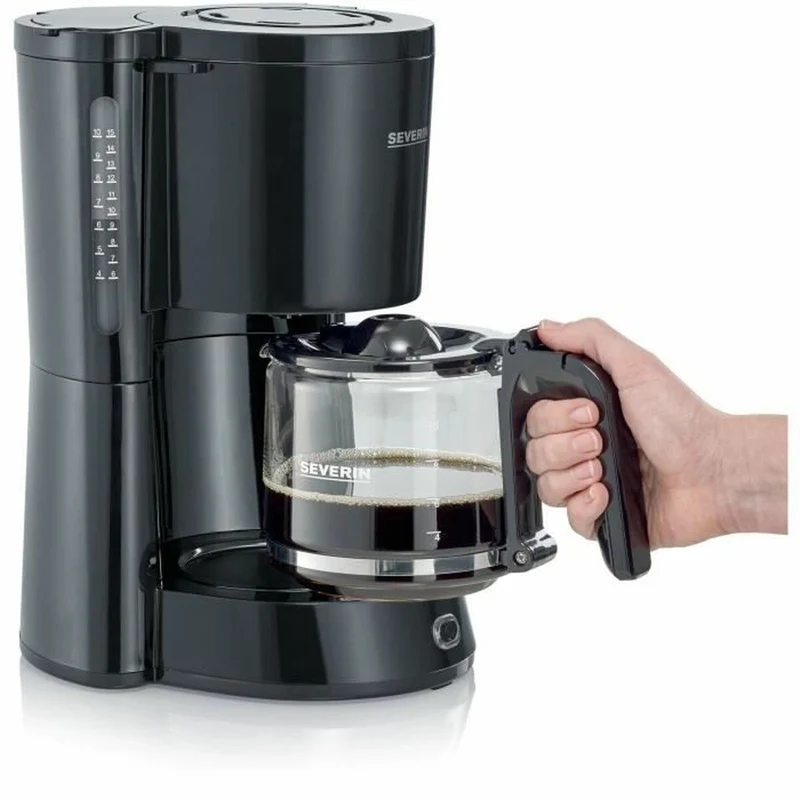 Caffettiera Severin Nera 1000 W