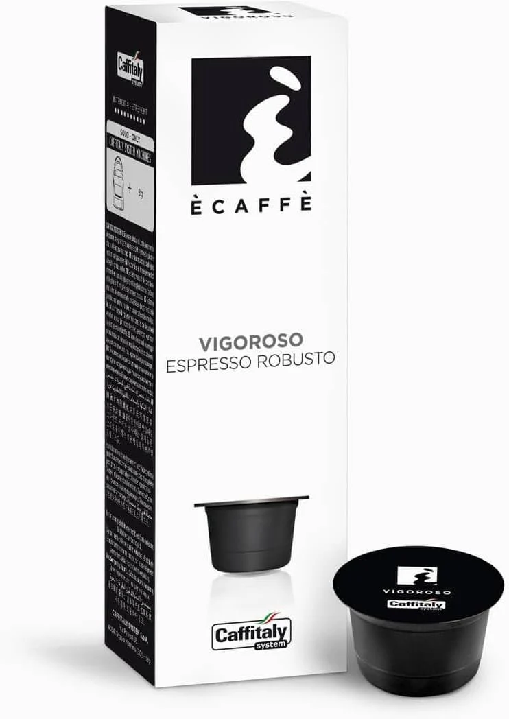 Caffitaly Vigoroso Capsule Caffè Confezione da 10