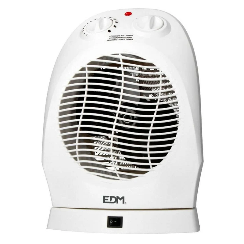 Riscaldatore EDM 07202 07202 Bianco 1000-2000 W 1000 - 2000 W