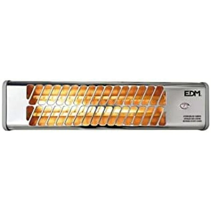 Riscaldatore al quarzo EDM 07108 07108 Bianco 800 W Bagni