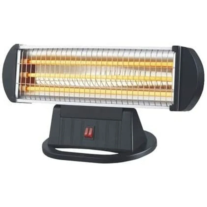 Riscaldatore al quarzo EDM 07140 07140 Nero 1200 W
