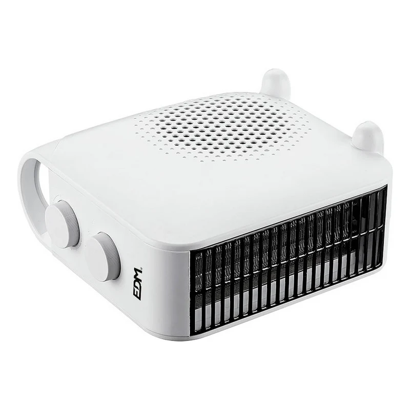 Riscaldatore EDM 07227 Bianco 1000 - 2000 W