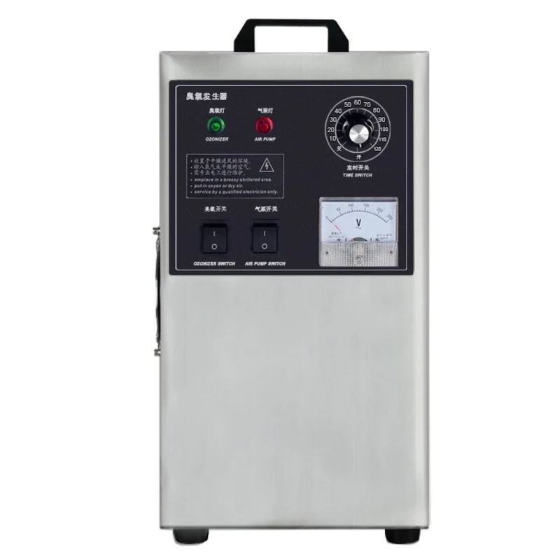 Generatore di ozono ODB QJ-8001 3G 30-60 m² Argento