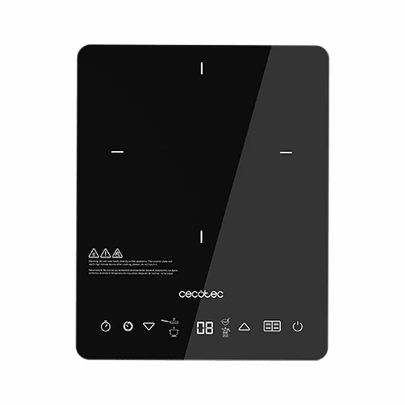 Piastra a induzione Cecotec Full Crystal Onyx 2000 W