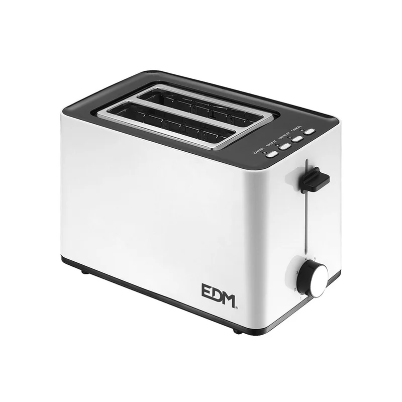 Tostapane EDM 07638 Design Bianco 850 W
