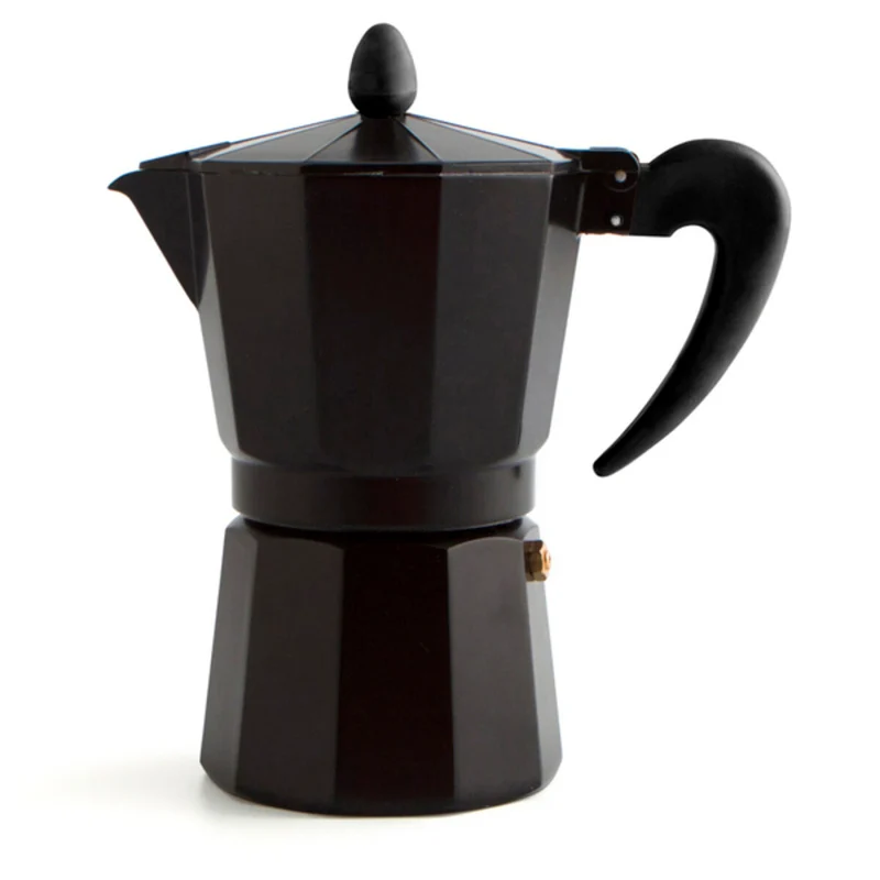 Caffettiera italiana Quid Black Metal Bakelite