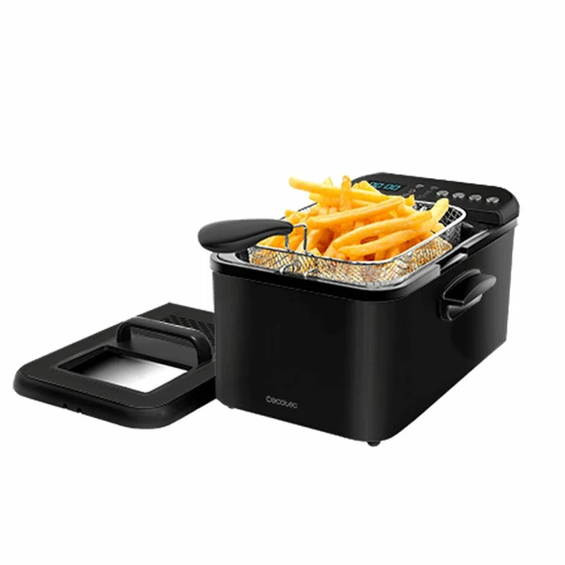 Friggitrice Cecotec Cleanfry Luxury 3000 Nero 2400 W 3,2 L Nero