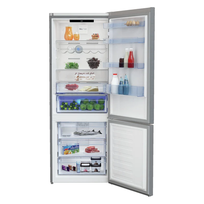 Frigorifero Combinato BEKO RCNE560E40ZXBN Acciaio inossidabile (70 x 74.5 x 192 cm)