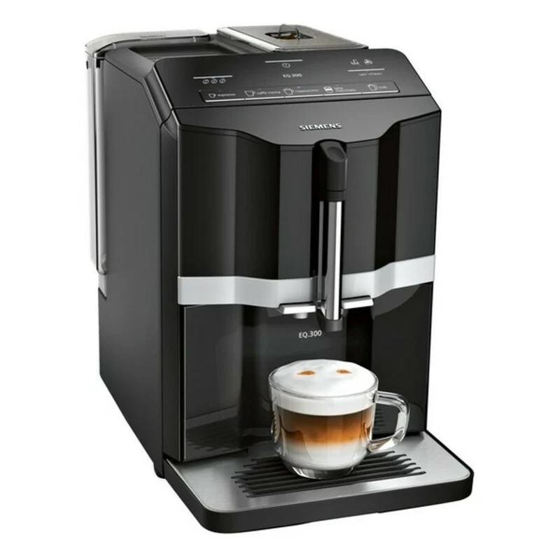 Caffettiera Superautomatica Siemens AG TI351209RW 1,4 L 15 bar 1300W Nero 500 ml 15 bar 1300 W 1,4 L