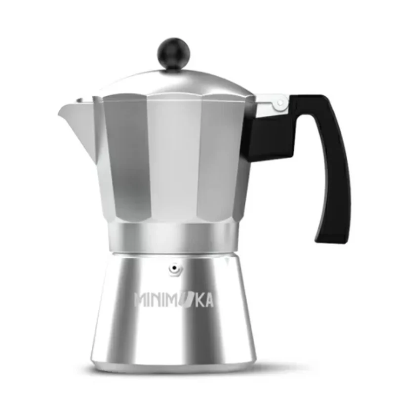 Caffettiera Italiana Taurus KCP90012 12T Argento 12 Tazze Alluminio