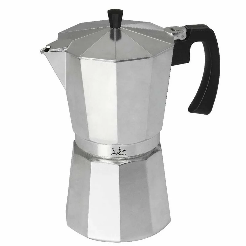 Caffettiera Italiana JATA CCA9 Alluminio 9 Tazze Argento