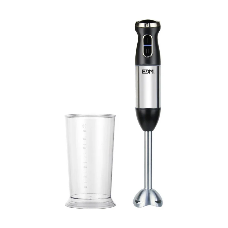 Frullatore a Immersione EDM 07645 Nero Argento 600 W