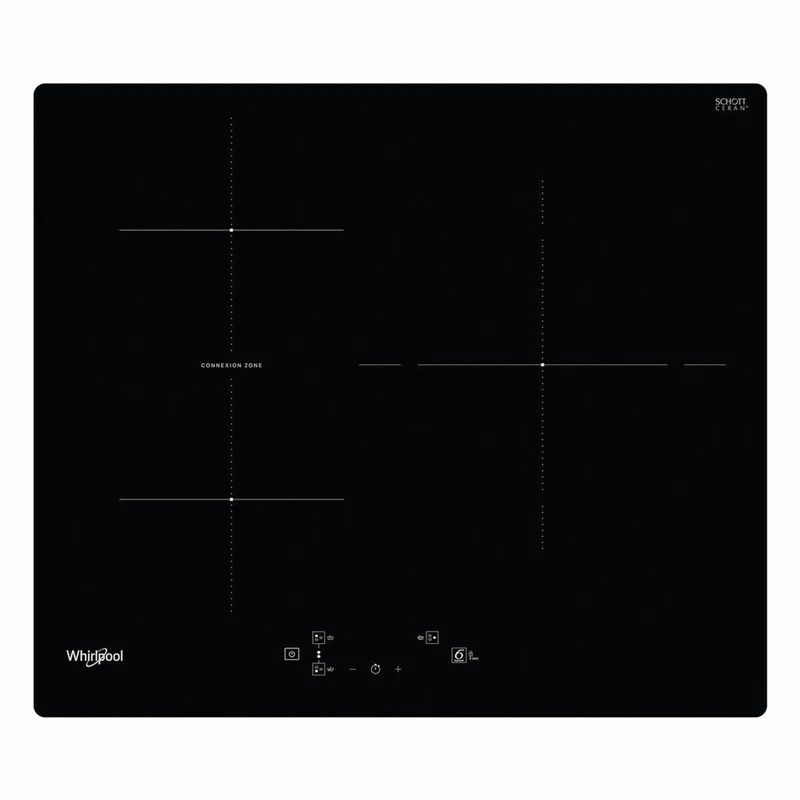 Piastra riscaldante a induzione Whirlpool Corporation WBQ4860NE 59 cm 5700 W