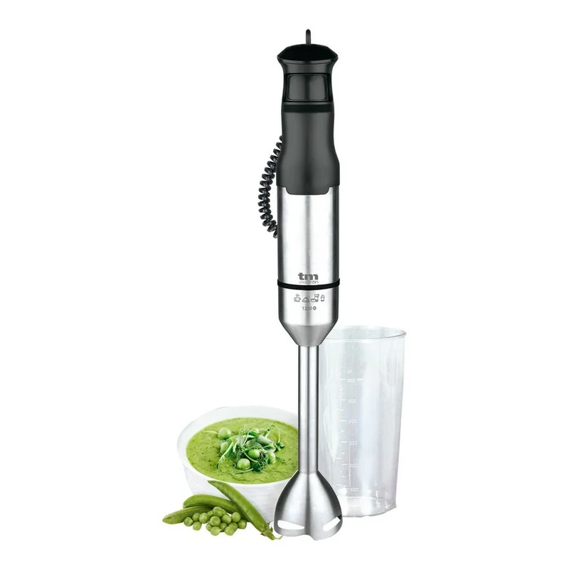 Frullatore manuale TM Electron Acciaio inossidabile 1200 W