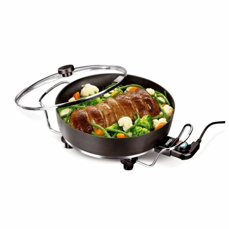 Casseruola con coperchio Princess Electric 5,4 L 1800W