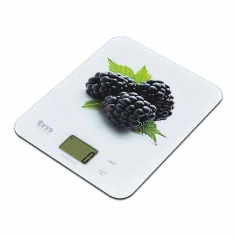 bilancia da cucina TM Blackberry 8 kg (22,4 x 18,5 cm)
