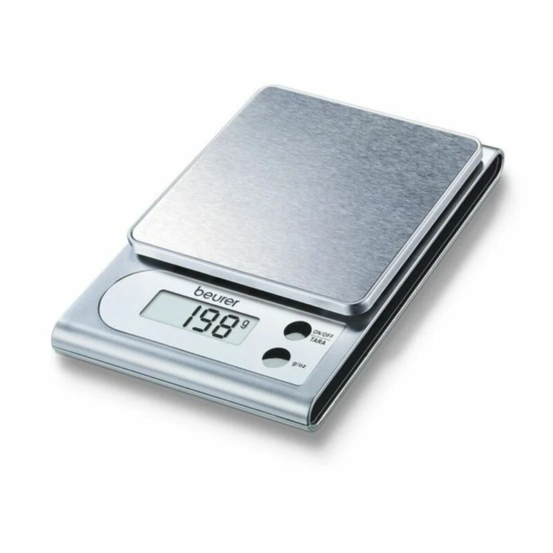 bilancia da cucina Beurer 70410 3 kg Silver Black Steel