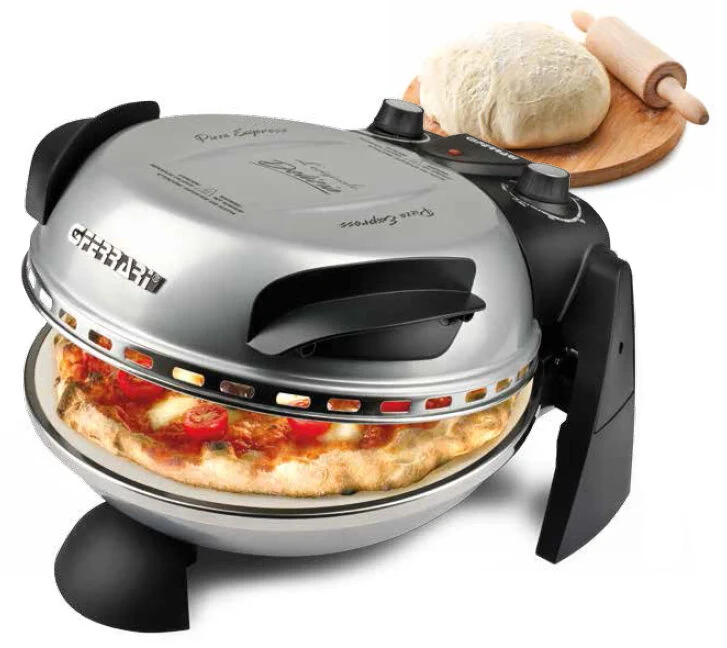 G3 Ferrari Delizia macchina e forno per pizza 1 pizza(e) 1200 W Nero, Argento