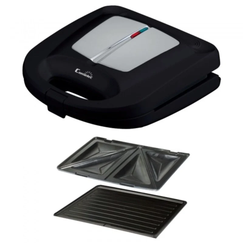 Sandwich Maker COMELEC SA1216 850W Nero 850 W