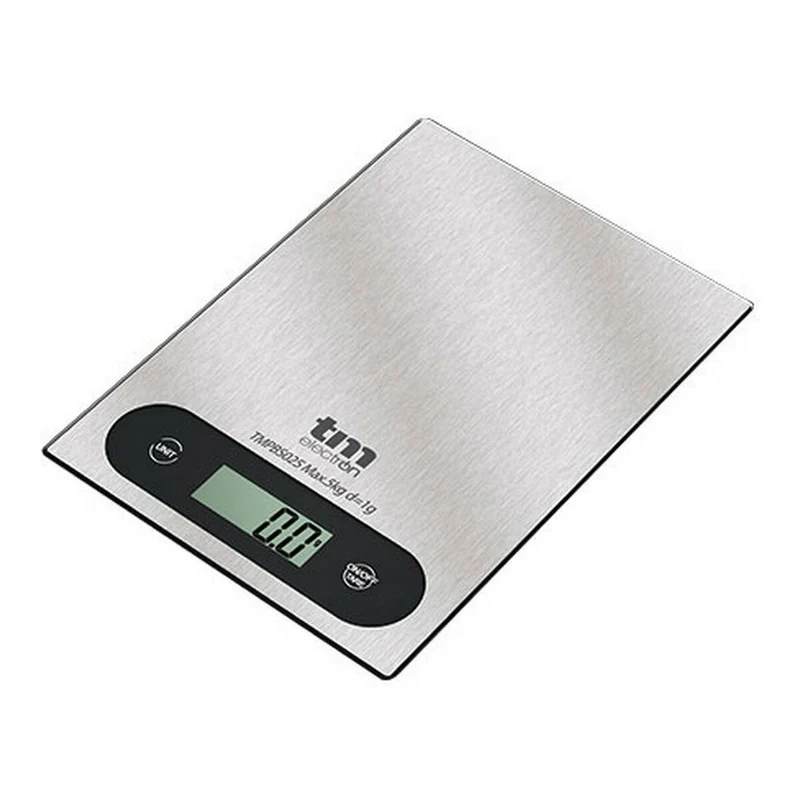 bilancia da cucina TM Electron Grey 5 kg
