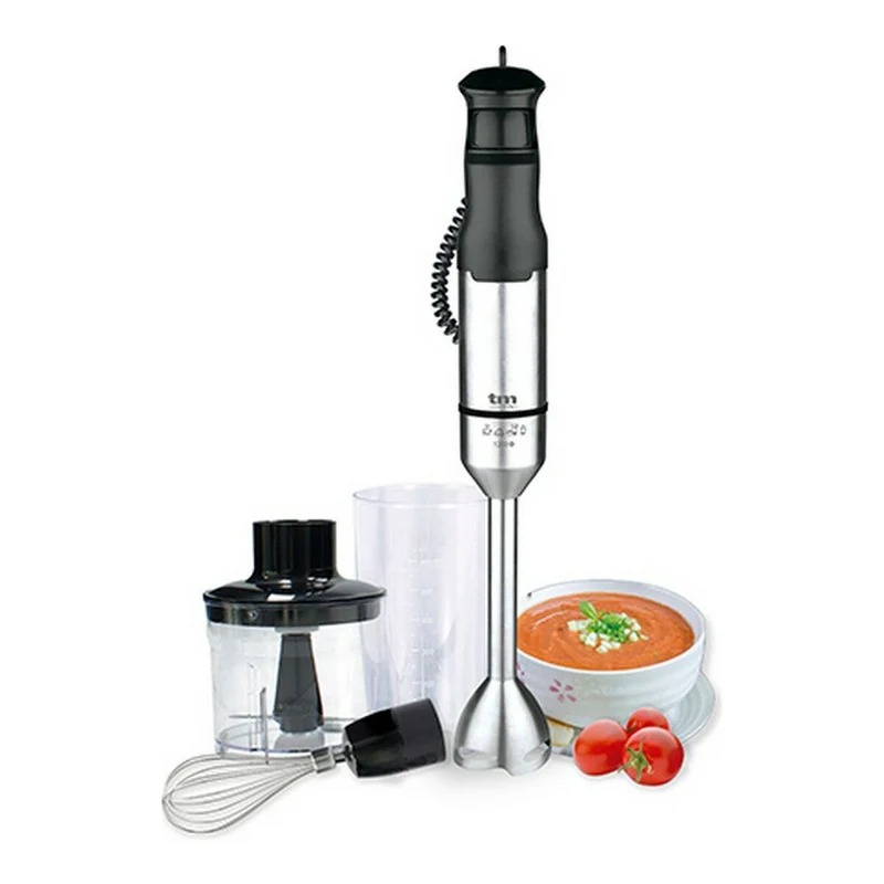 Frullatore manuale TM Electron Acciaio inossidabile 1200 W