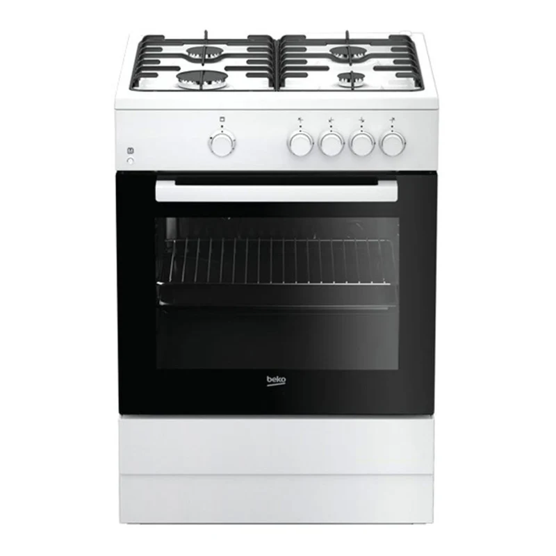 Cucina a gas BEKO FSG62000DWL Nero/Bianco