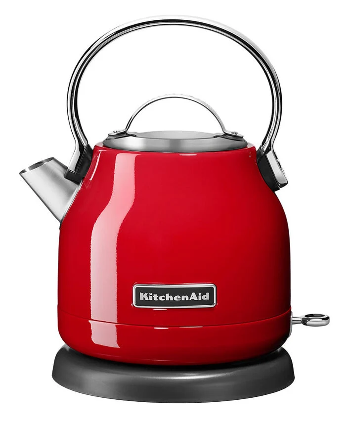 KitchenAid 5KEK1222EER bollitore elettrico 1,25 L 2200 W Nero, Rosso, Acciaio inox