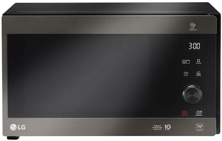 LG MH7265CPT forno a microonde Superficie piana Microonde con grill 32 L 1350 W Nero, Grigio