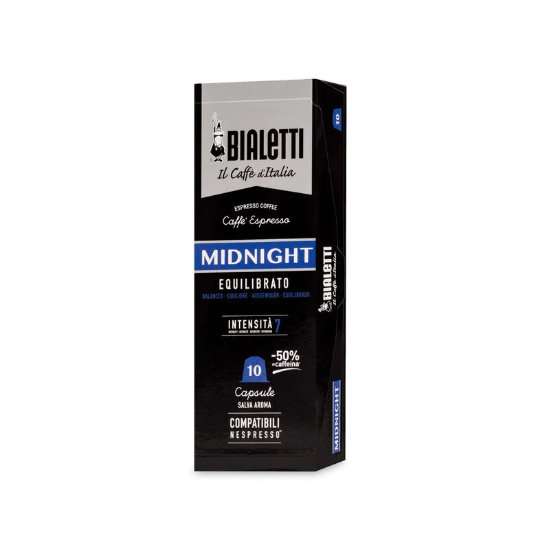 Bialetti Midnight Capsule caffè 10 pz